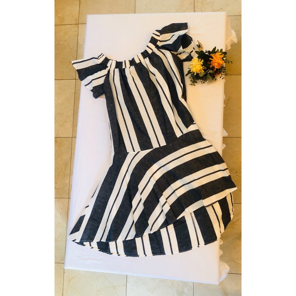 Love In Striped Dress